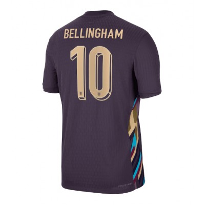 England Jude Bellingham #10 Udebanetrøje EM 2024 Kortærmet England Jude Bellingham #10 Udebanetrøje EM 2024 Kortærmet